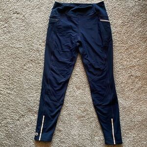 Smartwool Women's Active Fleece Tight - size Small, color blue